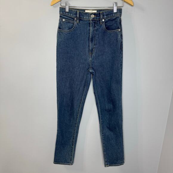 SLVRLAKESlim High Rise Slim Fit Jeans Mid Wash Cotton Blue Women's 26 - Picture 1 of 10